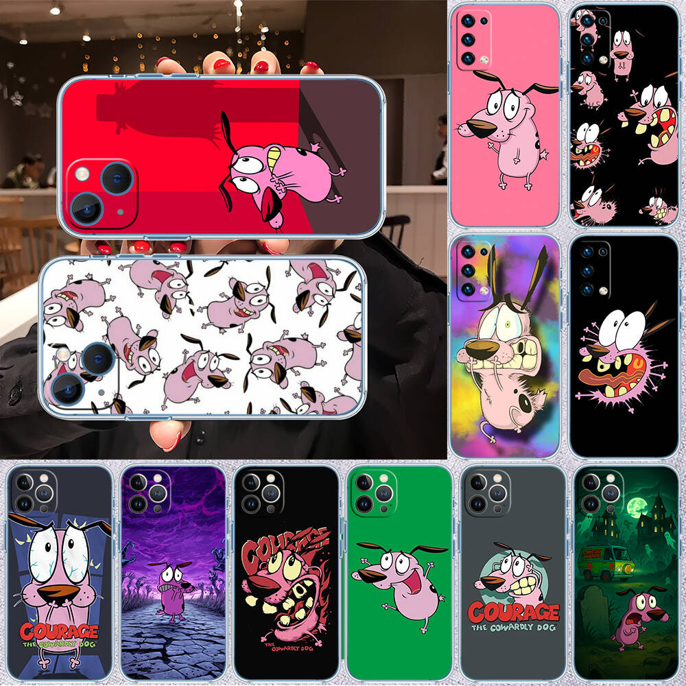 C-Courage C-Cowardly D-Dog Case for Motorola G10 G20 G04 E30 E40 E22 E20 E13 E15 G22 G23 G05 G75 G35 G55 E22S E7 G6 G7 G8 G9 Plus Power Play