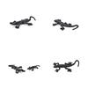 2Pcs Joke Fake House Lizard Funny Prank Novelty Life Like Fake Plastic Toy Trick