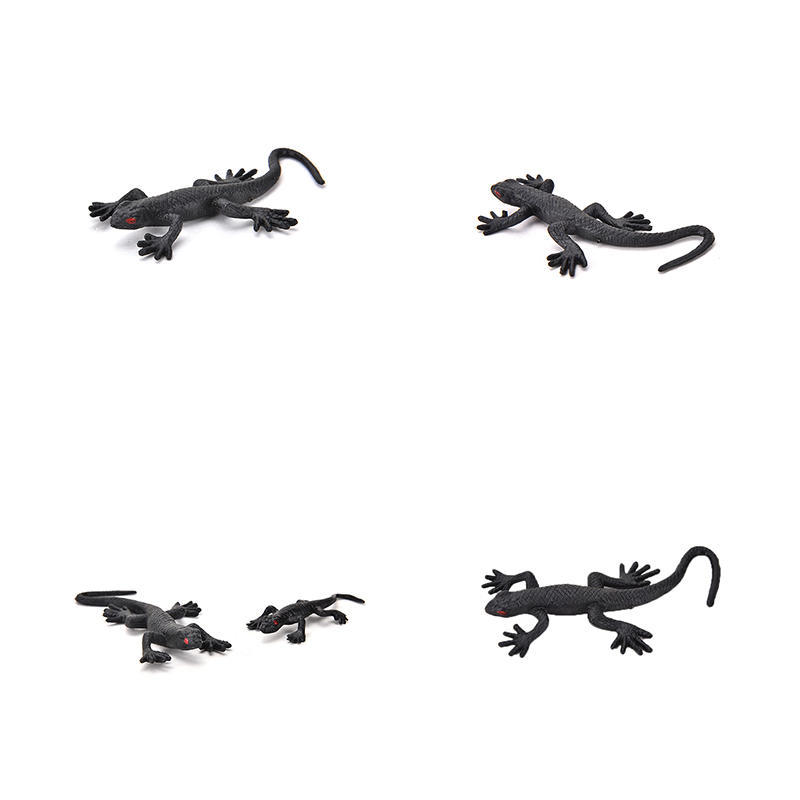 2Pcs Joke Fake House Lizard Funny Prank Novelty Life Like Fake Plastic Toy Trick