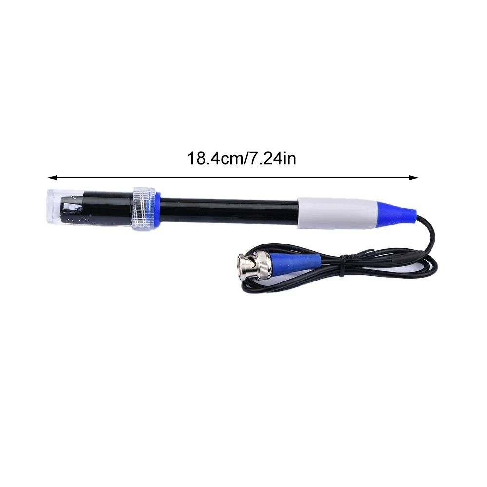 Glass Body High Precision pH Sensor Probe pH Composite Electrode Industrial Water Quality Analysis