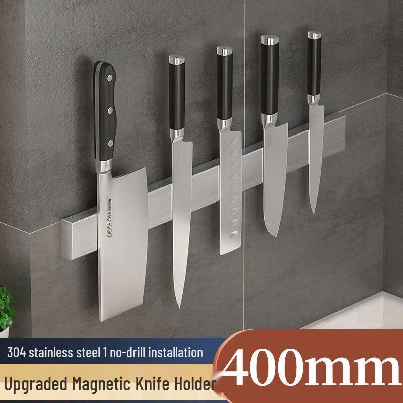 Magnetic Stainless Steel Kitchen Knife Holder