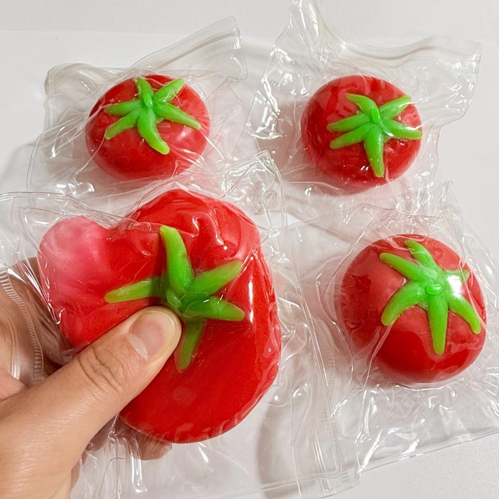 Stress Relief Toy Tomato Toys Super Slow Rebound Decompression Desk Fidget Toy