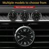 Car Sticker Hot For Ford New Car Interior Electronic Quartz Styling Decoration Clock Watch For Ford Mustang Bronco GT Mach 1 Eco
