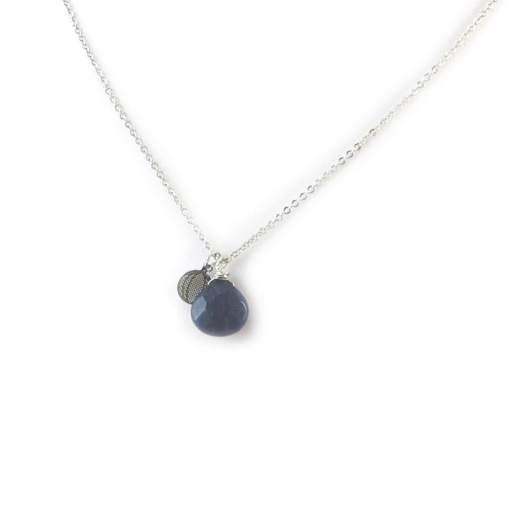 Les Trésors De Lily [N3745] - Blue 'Mineralia' Necklace