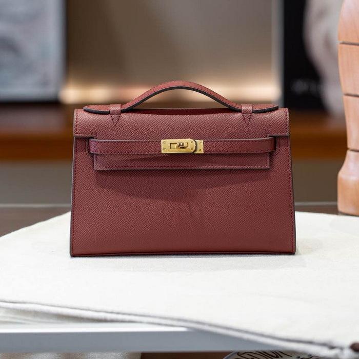 Tasche Damen 2026 Neu Palmenmuster Rindsleder 22cm Mini Generation Kai-Li Mode Tragbar Echtes Leder Damen-Tasche