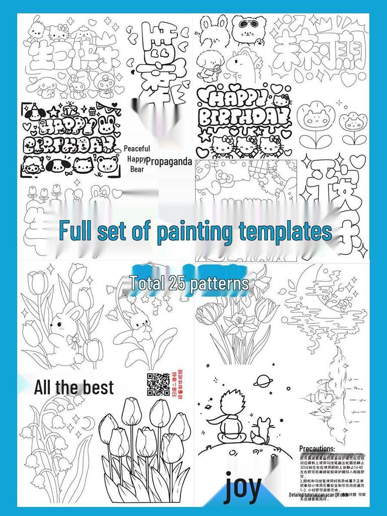 Acrylglas DIY Malset mit Fotorahmen – Kreatives Geburtstagsgeschenk für Kinder