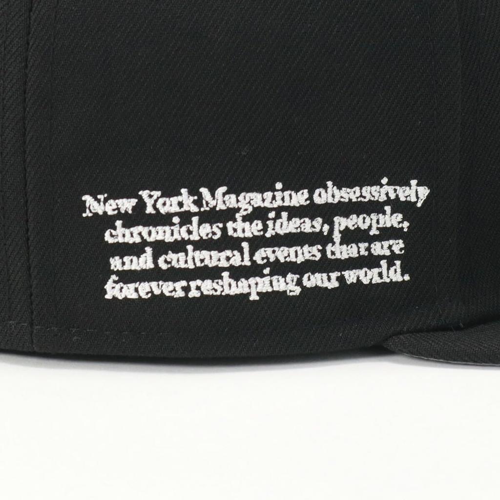 New Era New Era Cap 59FIFTY New York Magazine Collaboration Black 7 5950 NYMG BLK 3/8