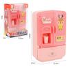 Children'S Simulation Kitchen Mini Appliances Refrigerator Toys Double Door Refrigerator Model Girl Play House Toys