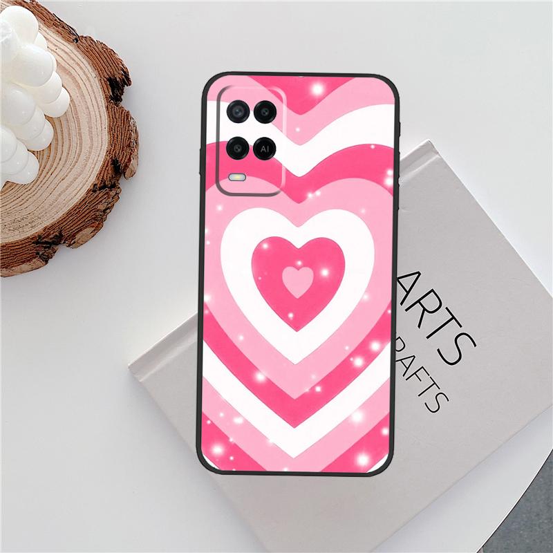 Y2K Aesthetic Case For Oppo A15 A80 A60 A40 A94 A54 A98 A78 A18 A38 A58 A16 A76 A96 A17 A77 A74 A57S Cover