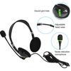 440 kablet hodetelefon bred kompatibilitet Komfortabel iført ABS USB støyreduksjon Stereo Gaming Headset for datamaskin