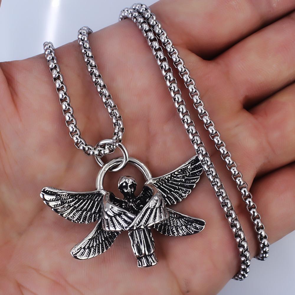 

Necklace Seraph Pendant 50CM(Necklace Size) срібний
