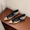Fashion SUOJIALUN Brand Women Flat Shoes Fashion Pointed Toe Bow-knot Slip On Boat Shoes Soft Flat Heel Outdoor Dress Mary Jane Shoes