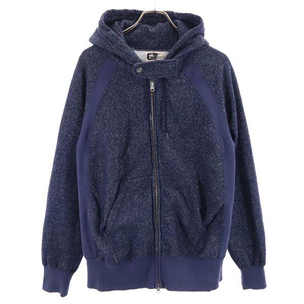 

Engineered Garments Long sleeve Sweat knit Zip hoodie M Navy Back brushed Men s Used