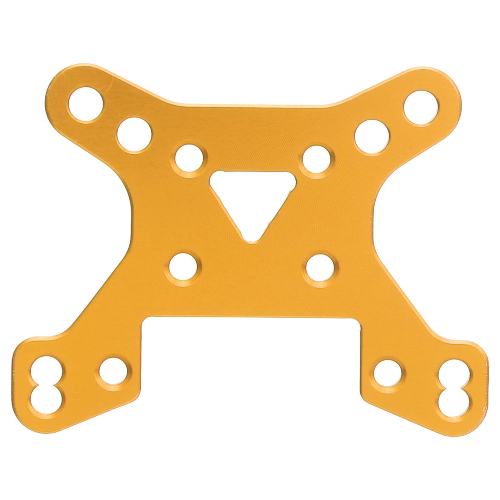 

Front Shock Absorber Board Damping Plate Fit for Wltoys 144001 114 RC Car Spare PartsGold Y