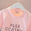 One-year-old Baby Girl Summer Clothes Children's Clothing Female 1-2--3-4 Year Old Short-sleeved Two-piece Baby Suit