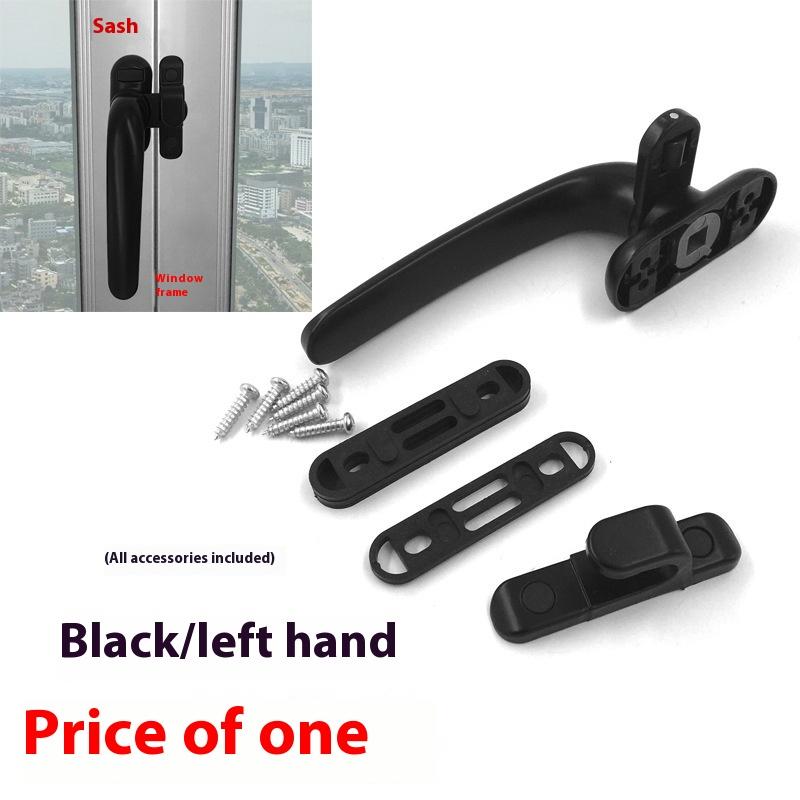 

Hot Sale Thickened Aluminum Alloy Window Handle Casement Window Seven-Character Handle Outside Open Window With Lock Handle