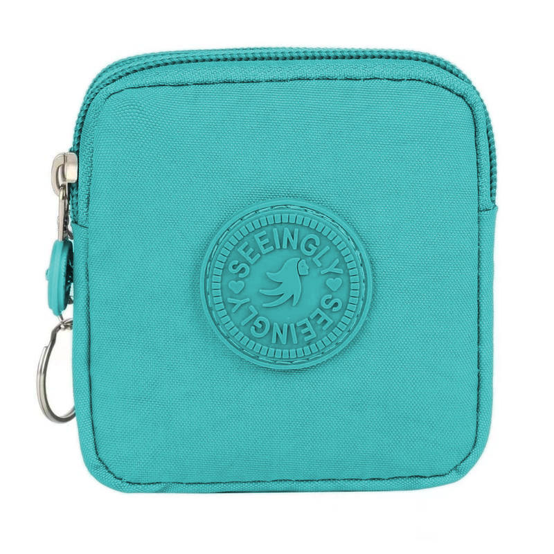 Travel Coin Purse Quilted ID Holder Key Coin Purse Multifunctional Card Hold Portable Waterproof  Purse for Daily Use