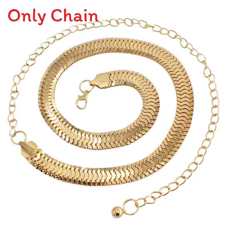 Unisex Alloy Waist Chain Jewelry For Adults Stylish Party Decor золотой