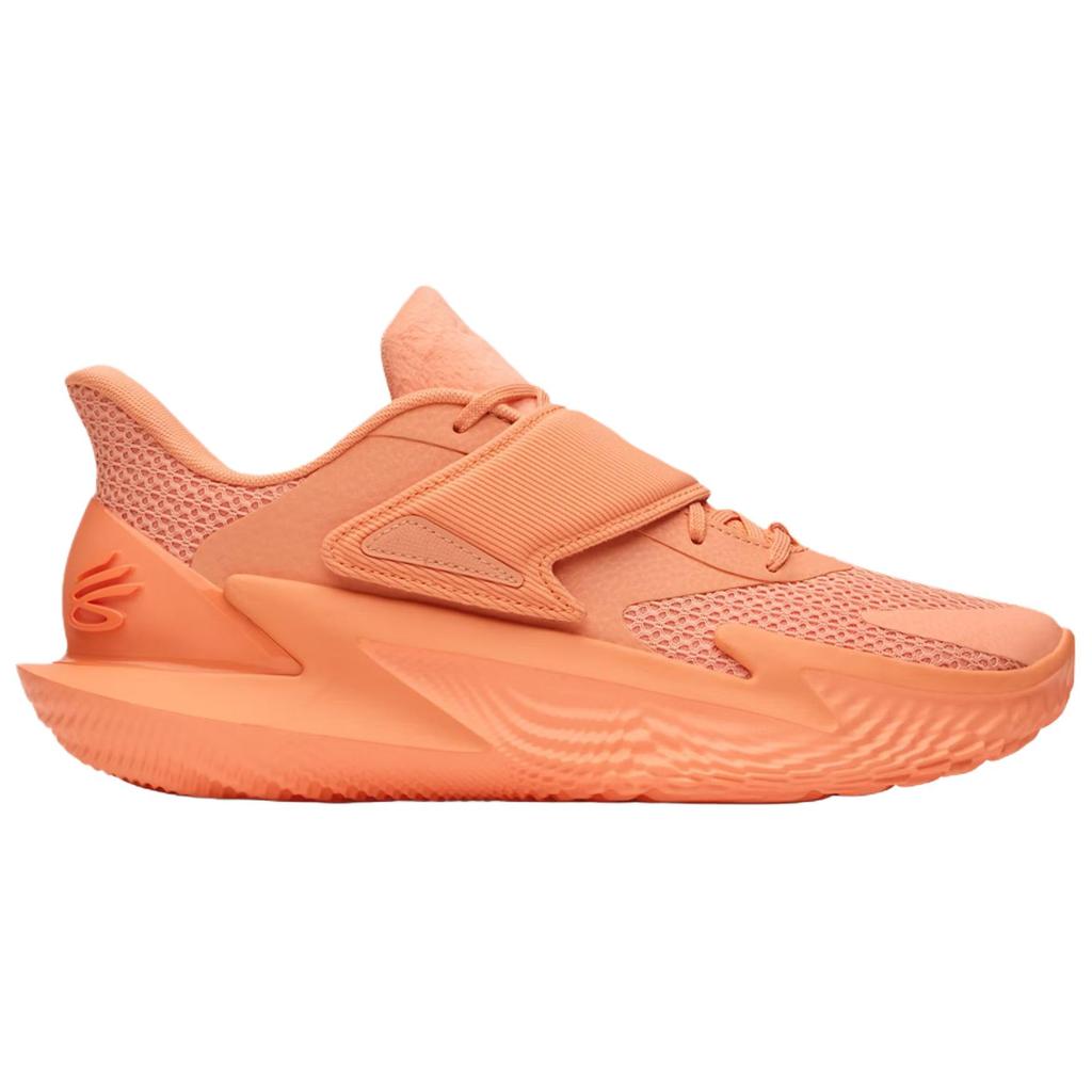 Under Armour D Fox 2 Vestibilità Comoda Resistenti Traspiranti Scarpe da Basket Sneaker Unisex Pesca-Arancio 6006301-811