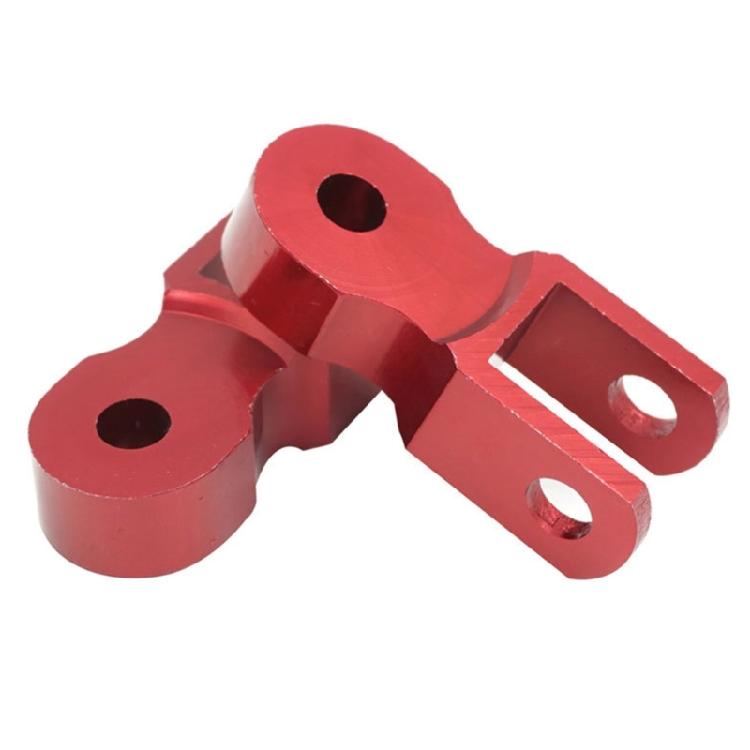 

Motorcycle Motorbike Height Extension Extender Rear Shock Absorber Jack-Up Riser красный