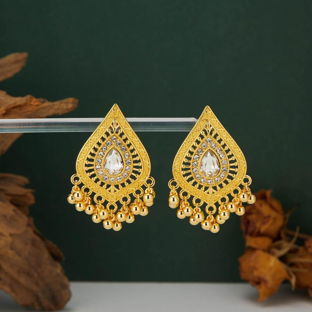 Bohemian Strass-Quastenohrringe: Ethnischer Stil, Europäisches & Amerikanisches Hänge-Design