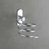 Spiral Stand Bracket Organizer Hair Dryer Holder Hairdryer Rack Bathroom Accessory Storage Shelf