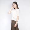 Sweet Basil Women's Thin Round Neck Short Sleeve Knit Top Z1EB43155A