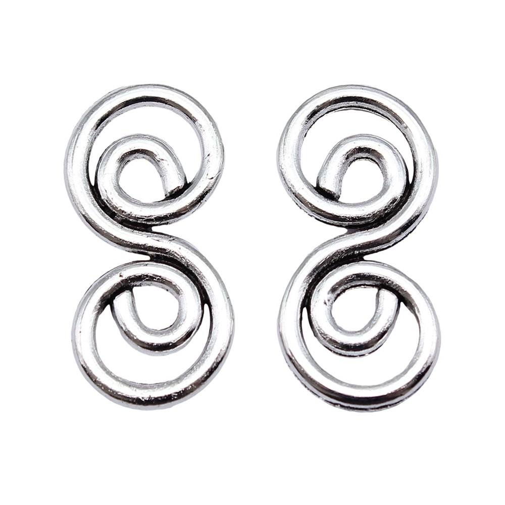 Infinity Connectors Heart Bracelets Charms Lightning Romantic Jewelry Findings