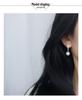 S925 Sterling Silver Heart Pearl Dangle Earrings - Exquisite, Stylish, Face-Slimming Jewelry for Women