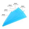 Silicone World Pastry Bag Cream Bag Kitchen DIY Cake Icing Piping Cream Cake Decorating Tools TPU Reusable Pastry Bag+Nozzle Set