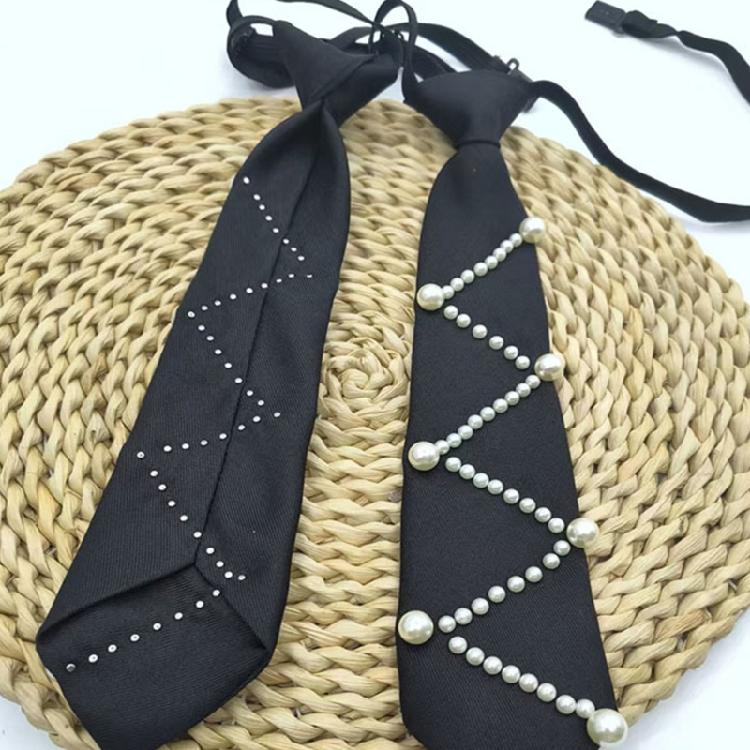 Elegant Detail Polyester Necktie Gender Neutral Design for Business Meetings Social Gatherings