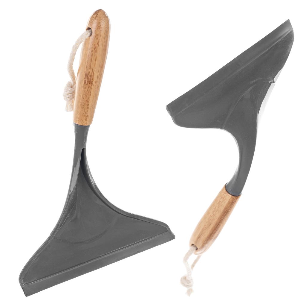 KADAX Ściągaczka Do szyb Okien myjka Do Luster Kabin Prysznicowych Okna szara