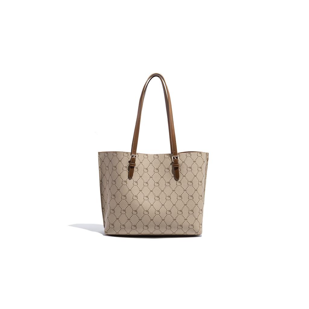 New Sanrio Hello Kitty PU Tote Bag, Shopping Bag, Shoulder Bag Regular Women's Multicolor SHHF41398