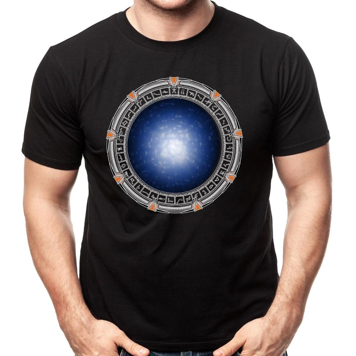 Stargate Color Wormhole Adult Shirt M