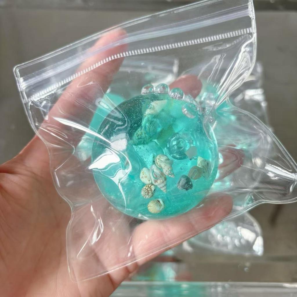 Adult Squishy Ocean Stress Balls Autism Sensory Toys For Stress And Anxiety Relief Maltose Water Ball Fidget Toys Bulk Gift