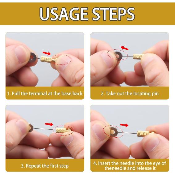 YUSBUTON Leathercraft Suture Positioning Needles - 12Pcs DIY Leather Locking Pins for Fixing Sutures, Seam Pinning, and Precise Stitching.…