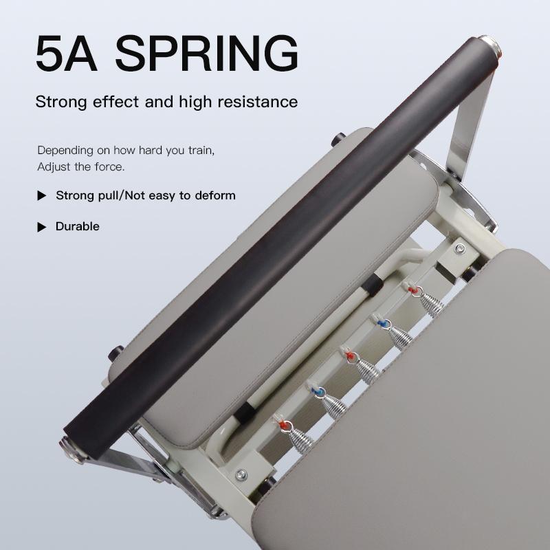 Pat core Pilates cu arc, oțel inoxidabil de uz casnic, pat pliabil de înaltă calitate, pat de ajustare pentru exerciții yoga