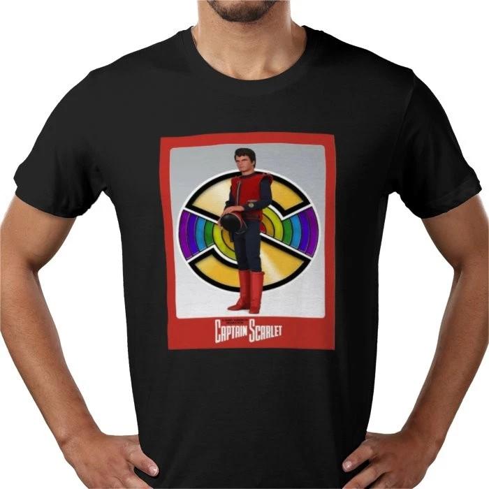 

Gerry Anderson Captain Scarlet TV series retro vintage poster art T shirt tee UK M