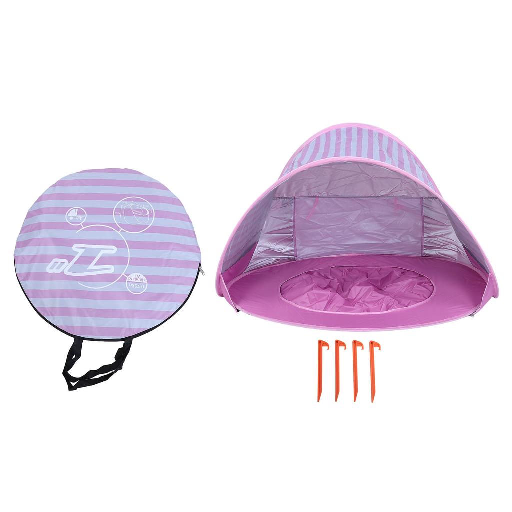 Baby Beach Tent Pop Up Beach Tent Sun Shade UV50+ Protection Infant Sun Shelter Tent with Pool
