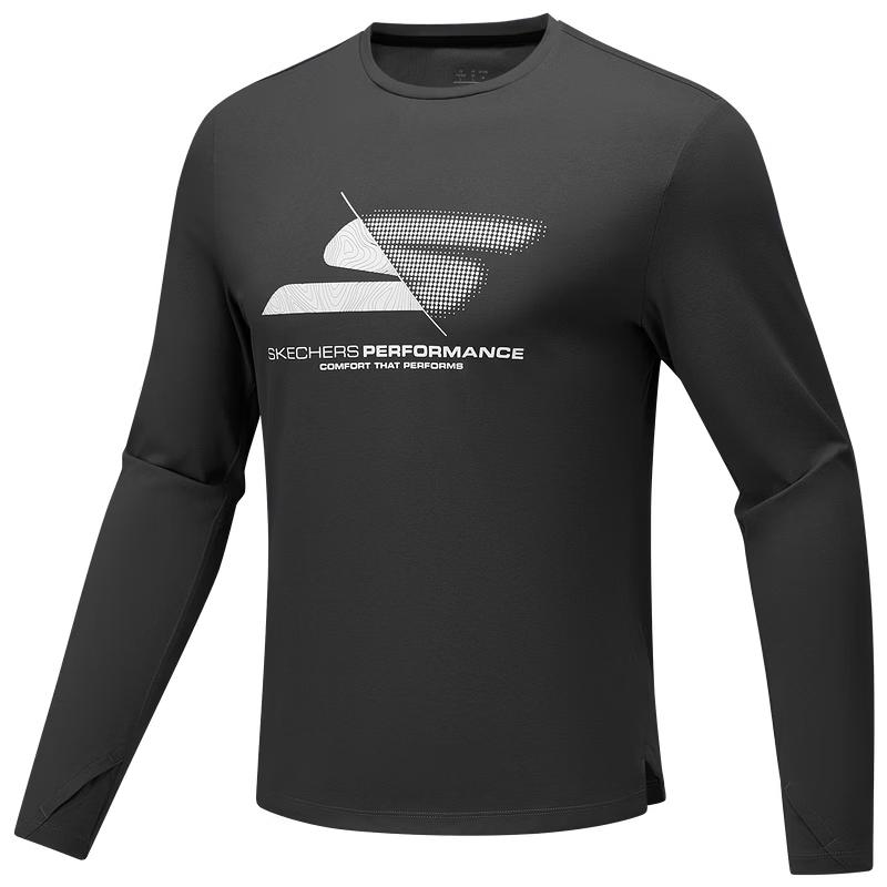 

Skechers Men s Spring/Summer Moisture-Wicking Long Sleeve T-Shirt L 100