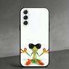 A-Abstract A-art F-frog Phone Case For Samsung Galaxy A91,80,73,72 ,71,53,52,32 ,31,22,21s,20,Soft Black Case