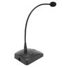 Desktop Gooseneck Wired Microphone System Table Mounted Corded Voice Condenser Mic Professional for Conference