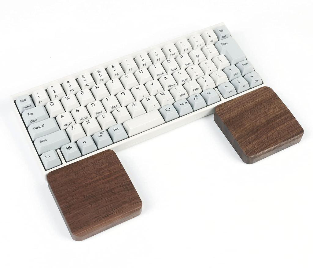 Side3 Separate Type Natural Wood Palm Rest Separate Wooden Wrist Rest Fatigue Relief Walnut Wood
