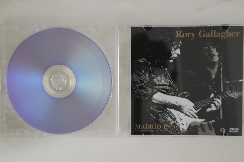 DVD RORY GALLAGHER - Madrid 1975 NONE NOT ON LABEL Unknown Rock Used