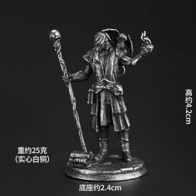 Metal Soldier Action Figure Miniature Board Game Model Desktop Ornament Collection Toy Gift
