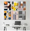 Art Pictures for Living Room Decorative Poster Modern Nordic Decoration Home Canvas Painting Geometric Yellow Abstract Wall