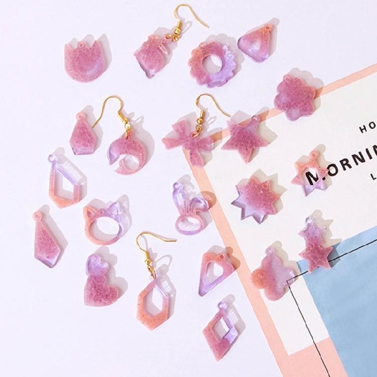 Silicone Mold Kit for Artistic Earrings Ear Pendant Silicone Molds Epoxy Mould
