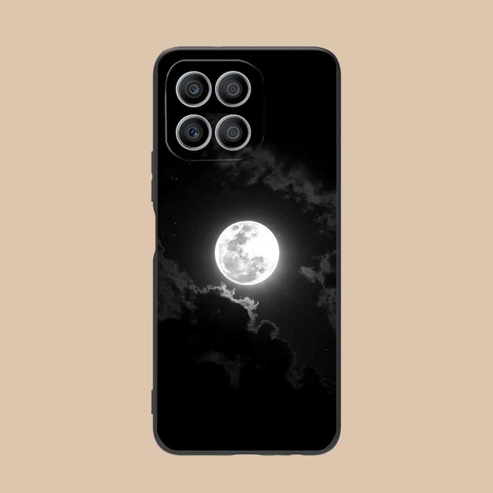 Moon Aesthetic Mobile Phone Case for Honor 90 80 70 60 50 30 20 10 9 8 7 Pro S SE Lite 5G Colorful Printing Cover Luxury Cover