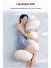Memory Foam Body Pillow for Teens & Adults - Side Sleeper, Removable & Washable Cover, Long Leg-Clamping Design