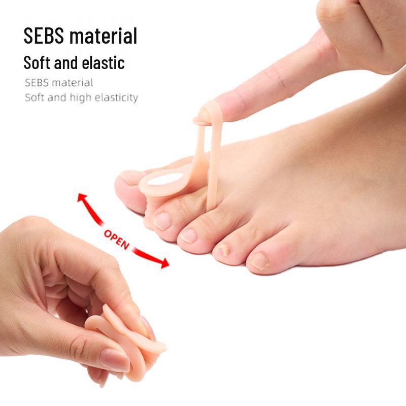 Adjustable Silicone Toe Separator for Bunion Correction